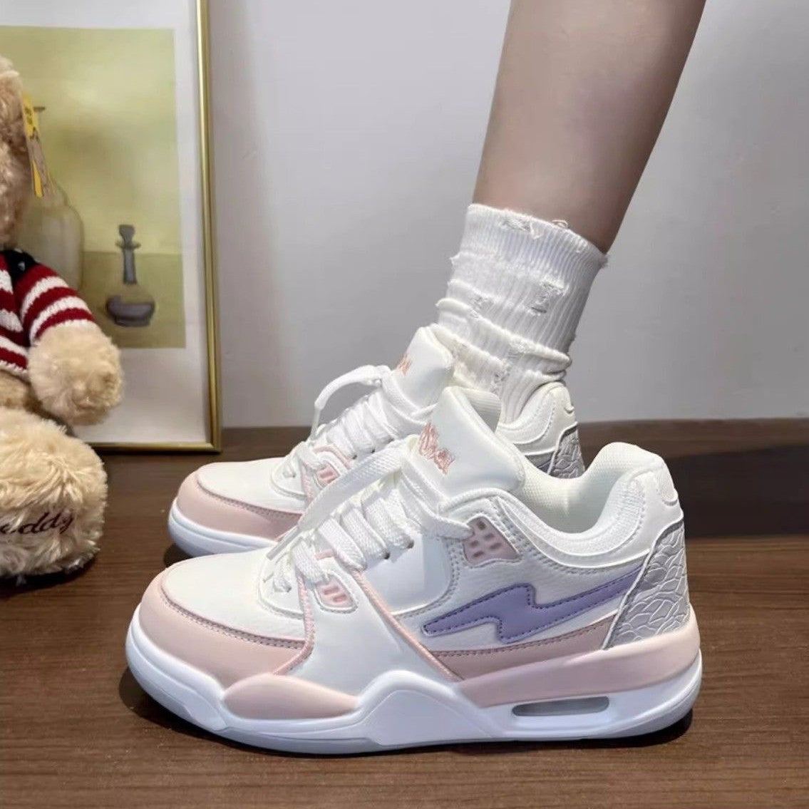 Damen Sportliche Sneakers mit atmungsaktivem Obermaterial und dämpfenden Eigenschaften