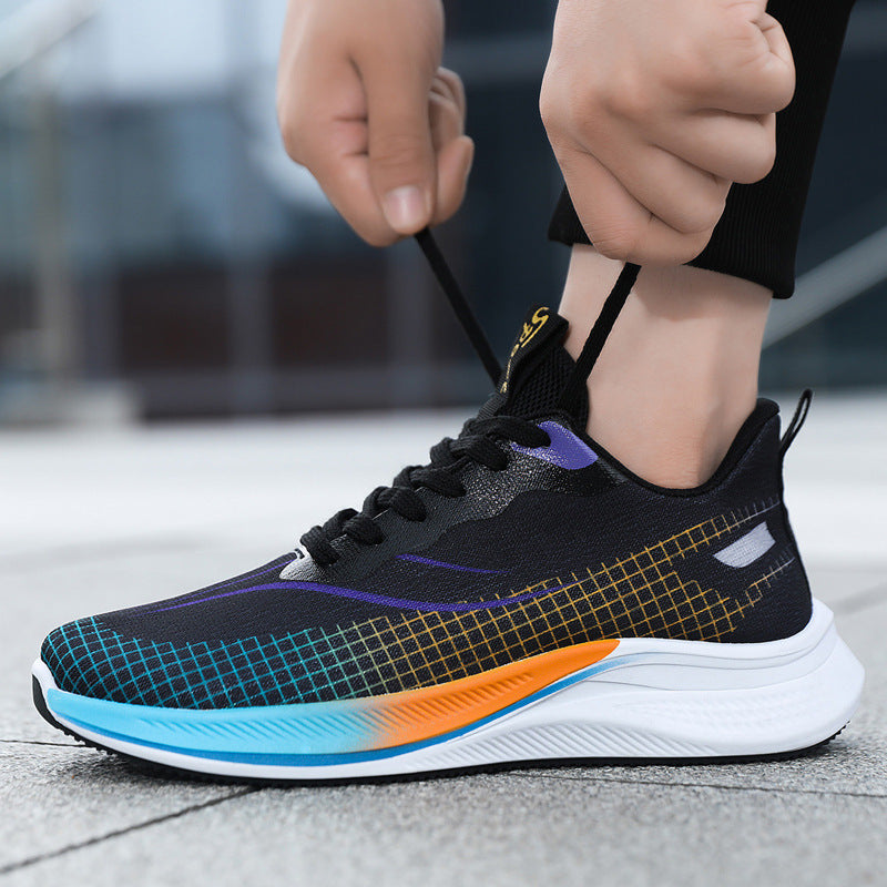 Damen Hochtechnologische Laufschuhe mit atmungsaktivem Obermaterial und dämpfender Sohle R&B