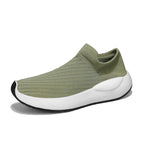 Damen Slip-On Sportsneakers mit rutschfester Sohle und atmungsaktivem Design R&B