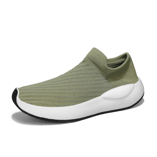 Damen Slip-On Sportsneakers mit rutschfester Sohle und atmungsaktivem Design R&B