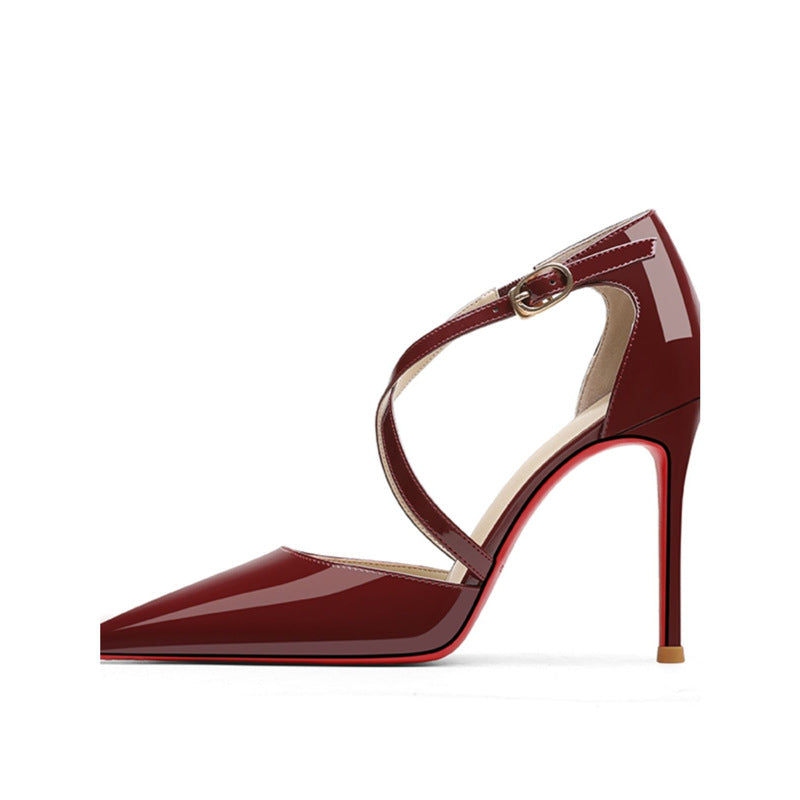 Damen elegante Slingback-Pumps mit modischem Schnitt