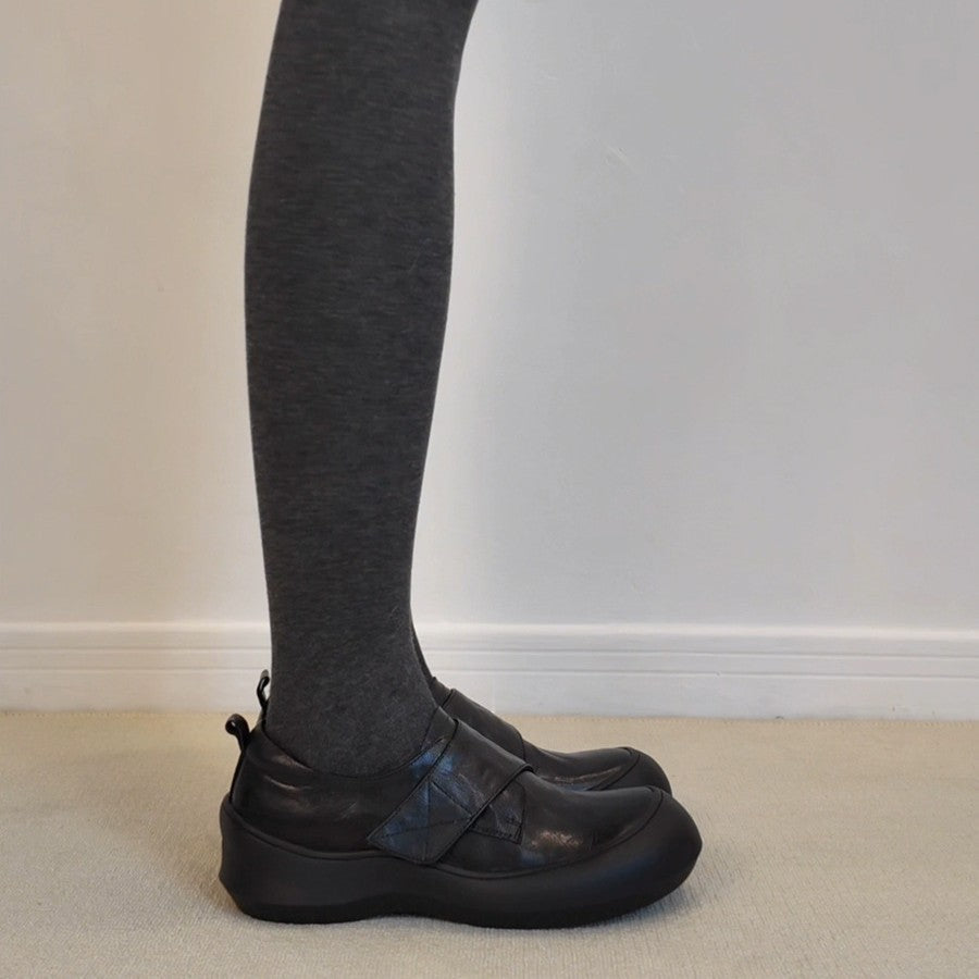 Damen Komfortable Slipper mit seitlichem Gummizug und atmungsaktiver Sohle R&B