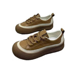 Damen Sneakers mit dickem Gummiboden und atmungsaktivem Obermaterial R&B