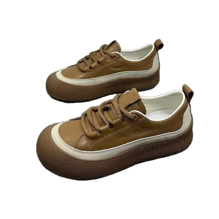 Damen Sneakers mit dickem Gummiboden und atmungsaktivem Obermaterial R&B