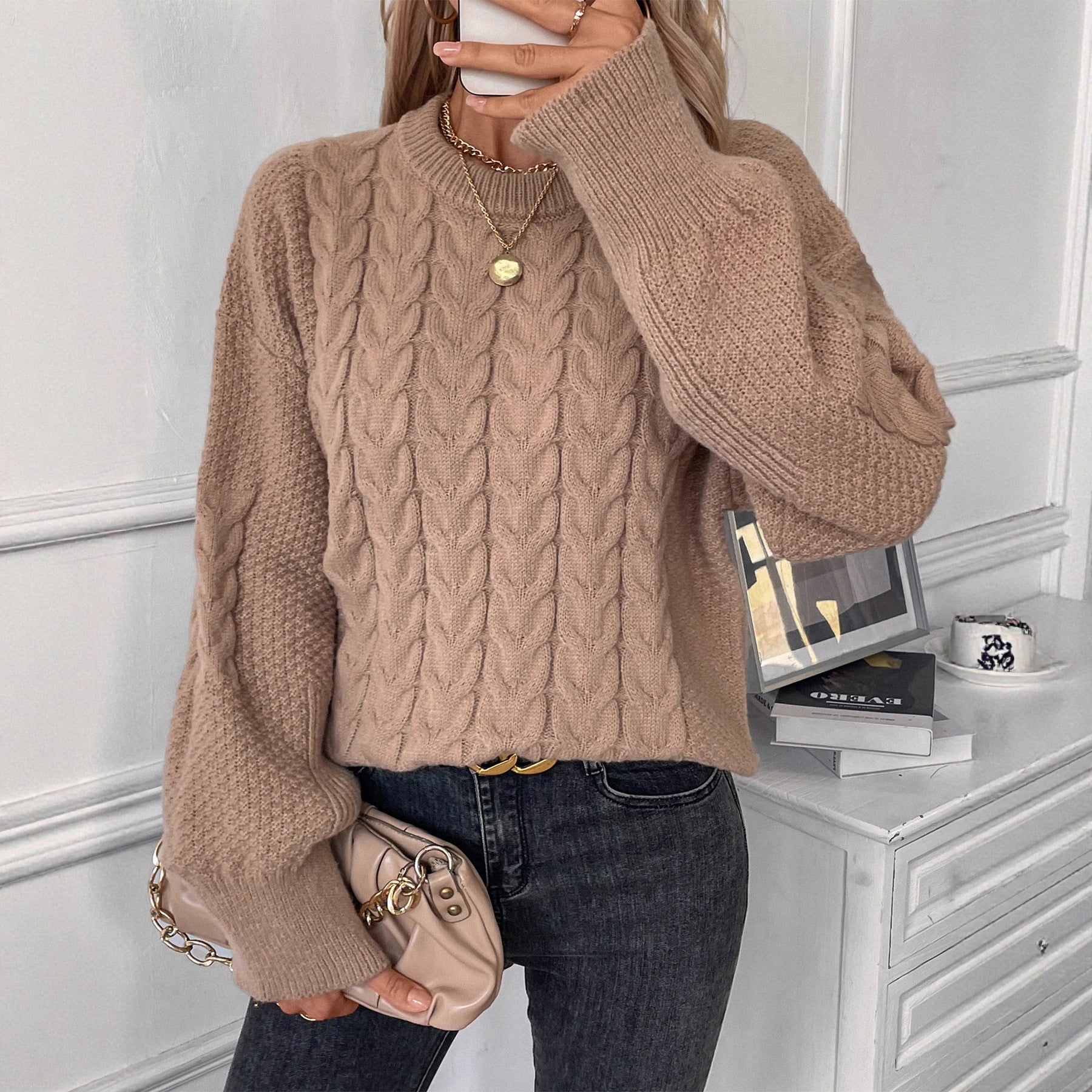 Damen Strickpullover