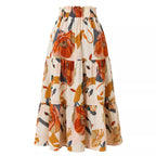 Damen Maxi-Rock mit Blumenmuster R&B