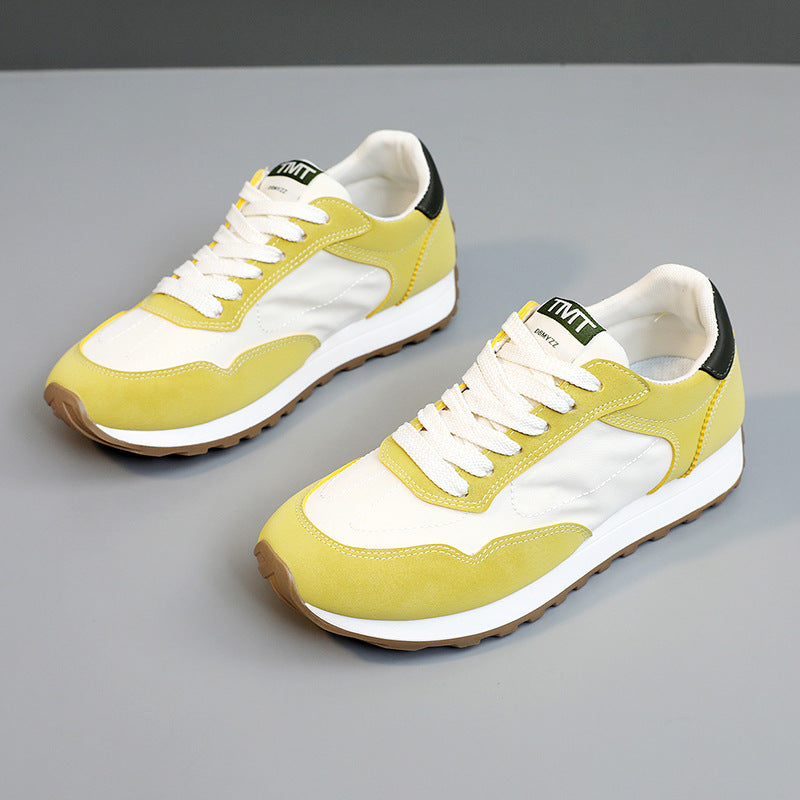Damen Sportliche Sneakers mit atmungsaktiver Obermaterialstruktur und dämpfender Sohle R&B