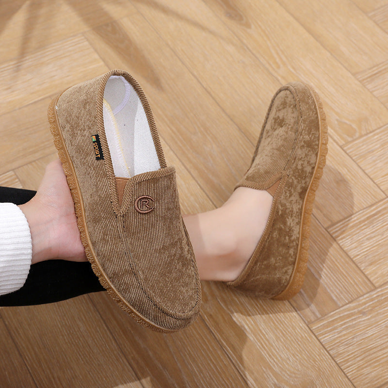Damen bequeme und stilvolle Hausschuhe mit rutschfester Sohle R&B