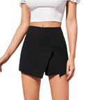 Damen asymmetrisches Kleidungsstück mit schwingendem Saum R&B