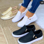 Damen Sneaker mit atmungsaktiver Mesh-Oberfläche und elegantem Reißverschluss R&B