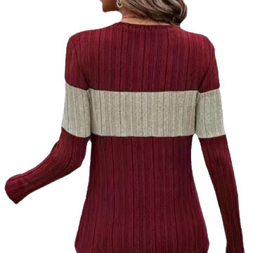 Damen Langarmshirt mit Reißverschluss R&B