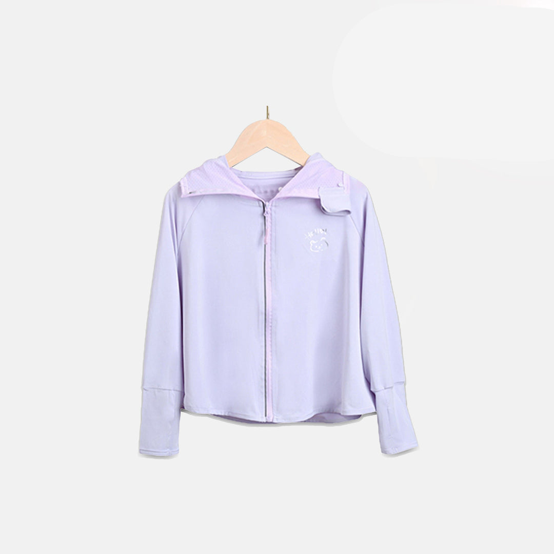 Damen atmungsaktive UV-Schutzjacke mit hohem Kragen R&B