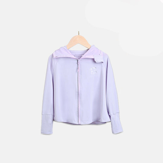 Mädchen Übergangsjacke mit Kapuze und niedlichem Tiermotiv R&B