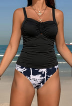 Damen Tankini-Set mit Raffung und eleganten Trägersystem R&B