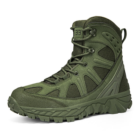 Herren Outdoor-Stiefel mit robustem wasserdichtem Obermaterial und rutschfester Sohle R&B