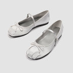 Damen Ballerinas mit verstellbarem Riemen und zierlichem Schleifendetail R&B