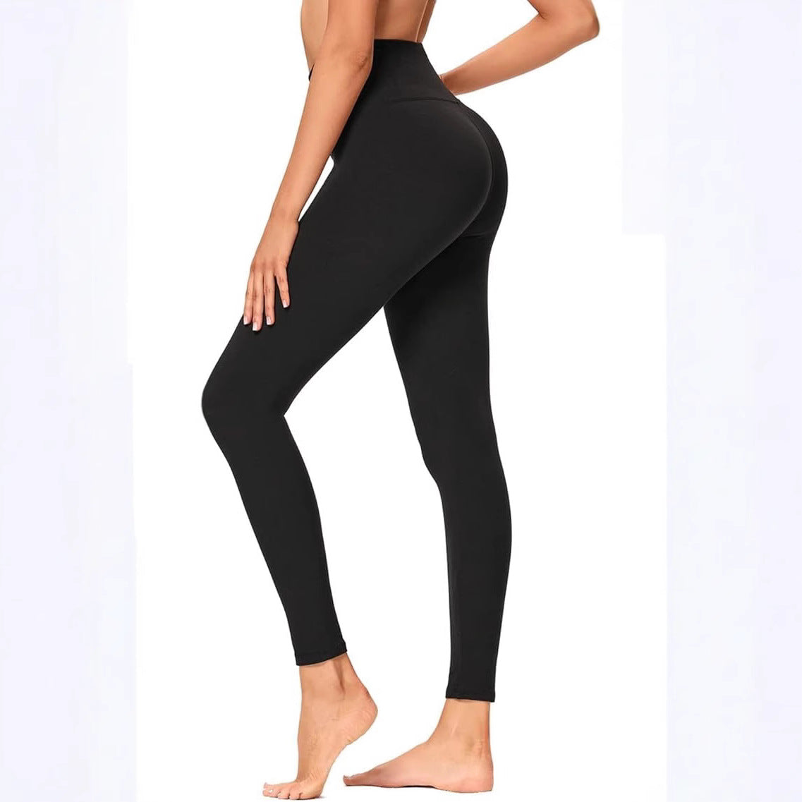 Damen Hochtaillierte Sportleggings R&B