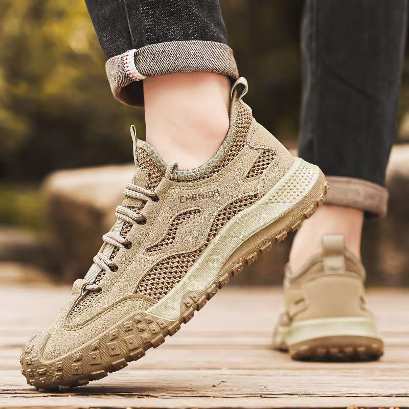 Damen Atmungsaktive Trail-Sneaker mit rutschfester Sohle und stabiler Dämpfung R&B