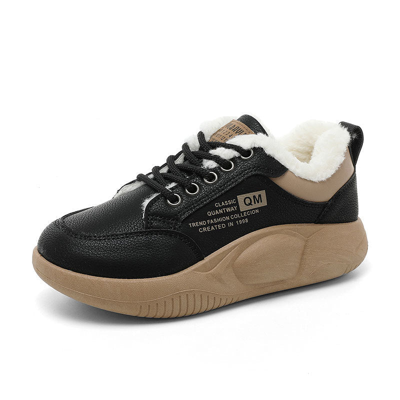 Damen Sportliche Winter Sneakers mit kuscheligem Fleece-Innenfutter R&B