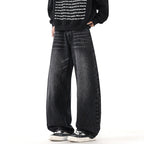 Damen Weit geschnittene Denim-Jeans im Vintage-Stil