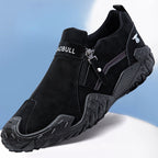 Damen Slip-On Freizeitschuhe mit rutschfester Sohle und praktischem Reißverschluss