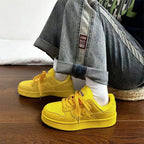 Damen Sportliche Sneakers mit atmungsaktiver Obermaterialstruktur und rutschfester Sohle R&B