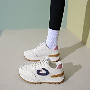 Damen modische Sneakers mit atmungsaktiver Oberfläche und dämpfender Sohle R&B