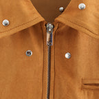Damen modische Oversized-Jacke mit dekorativen Nieten R&B