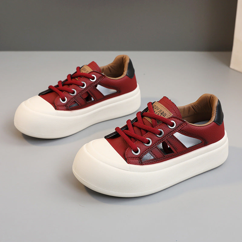 Damen modische Sneaker mit atmungsaktivem Obermaterial und weicher Dämpfung R&B