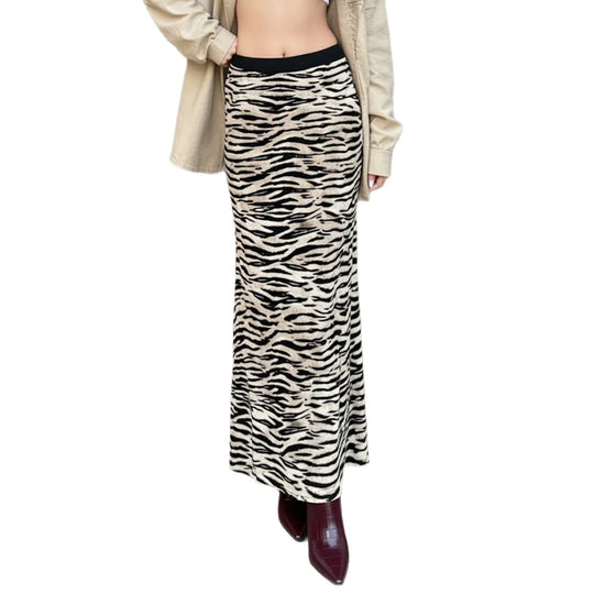 Damen Schicker Maxi-Rock mit Rüschendetails und floralen Mustern R&B