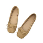 Damen Elegante und bequeme Ballerinas mit süßem Schleifen-Detail R&B