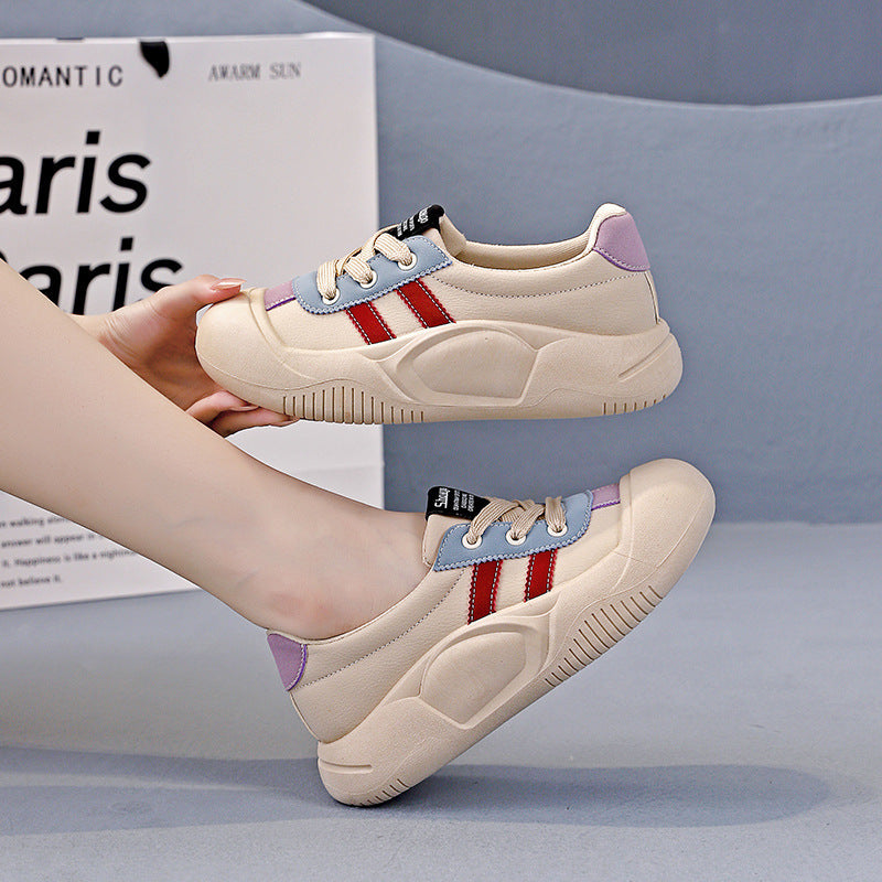 Damen modische Sneakers mit reflektierenden Elementen und gepolsterter Sohle R&B
