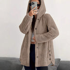 Damen kuschelige Fleecejacke R&B