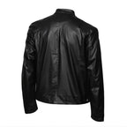 Herren elegante Kunstlederjacke mit modernem Design R&B