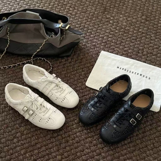 Damen Sneaker mit atmungsaktivem Obermaterial und innovativem Riemchensystem R&B