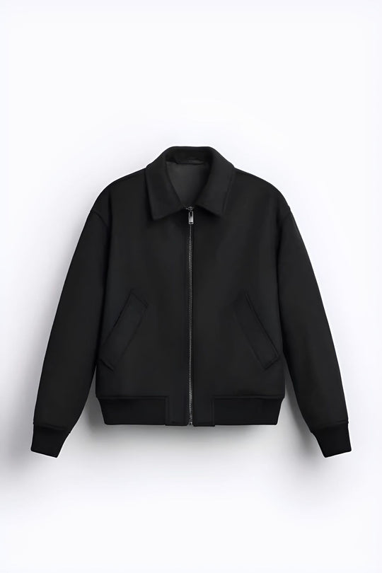 Damen Fleece-Bomberjacke mit praktischen Seitentaschen und modernem Schnitt R&B