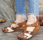 Damen Komfortable Zehentrenner-Sandaletten mit atmungsaktivem Design und verstellbarem Riemen R&B