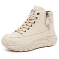 Damen High-Top Sneakers mit wasserabweisender Oberfläche und rutschfester Sohle