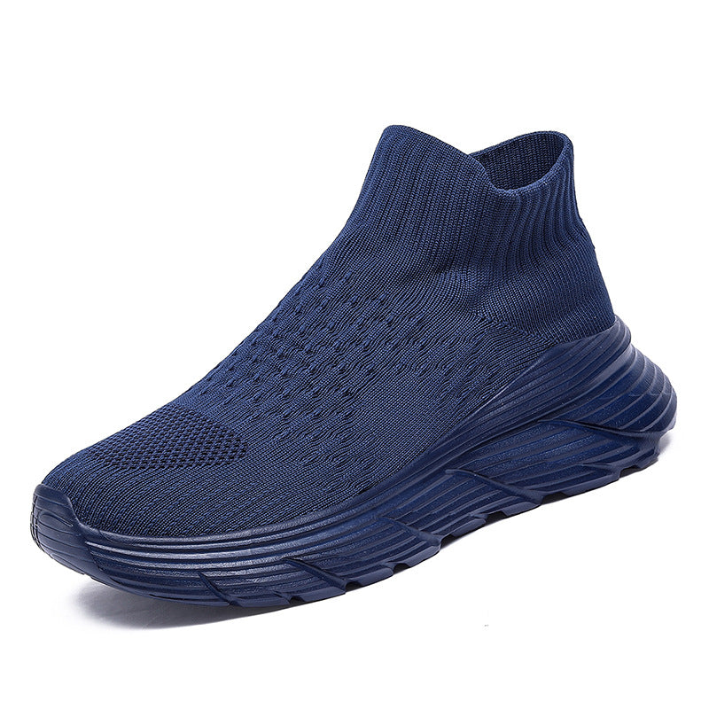 Damen Sportliche Strick-Sneaker mit elastischer Sohle R&B