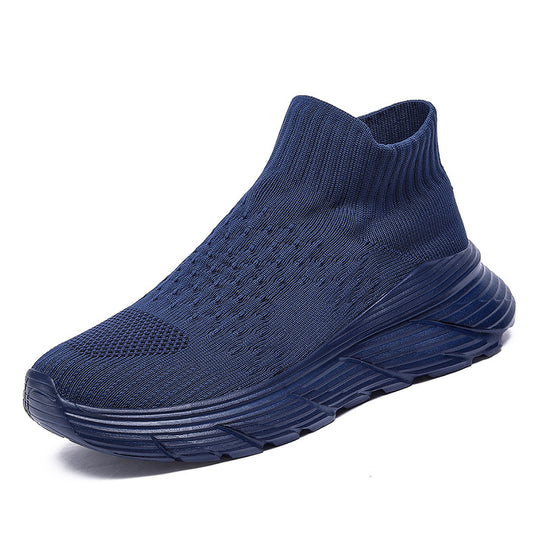 Damen Sportliche Strick-Sneaker mit elastischer Sohle R&B