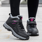 Damen Sportliche Winter Sneaker mit Warmfutter und rutschfester Sohle R&B