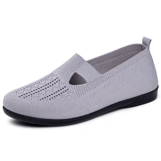 Damen Atmungsaktive Slip-On Ballerinas mit flexiblem Sohlenkomfort R&B
