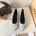 Damen Ballerinas mit verspieltem Punktedesign und elegantem Schleifchen R&B