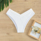 Damen Hoch taillierter Slip mit trendiger V-Form R&B