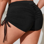 Damen Rippstruktur Badehose R&B