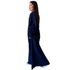 Damen Oversize-Hemdblusenkleid R&B