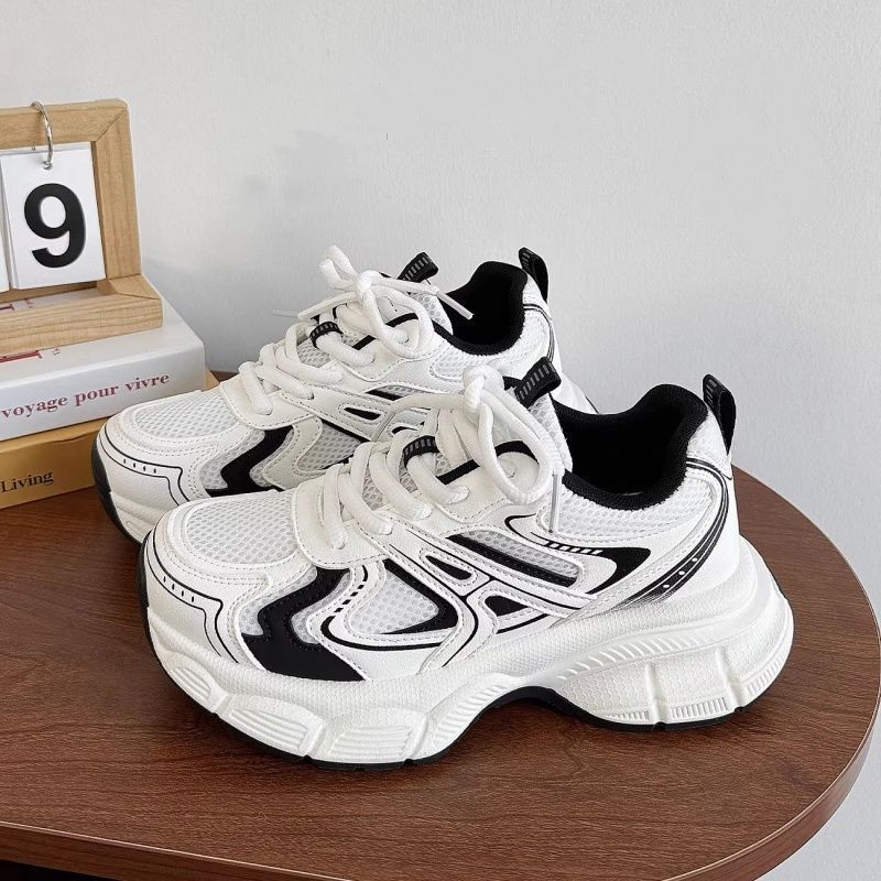 Damen Sportliche Sneakers mit atmungsaktiver Mesh-Oberfläche und dämpfender Sohle