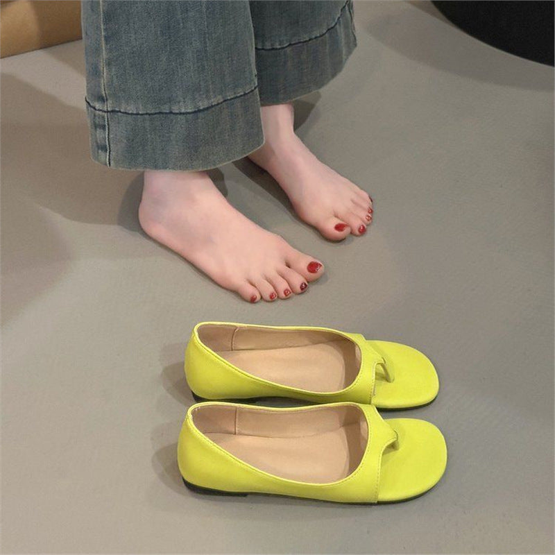 Damen elegante Sommerschuhe mit harmonischem Schlangenlederdesign R&B