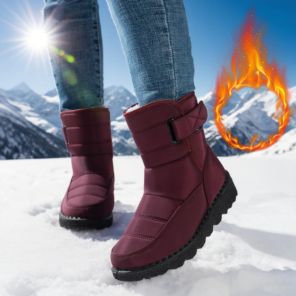 Damen Winterstiefel mit isolierendem Warmfutter R&B