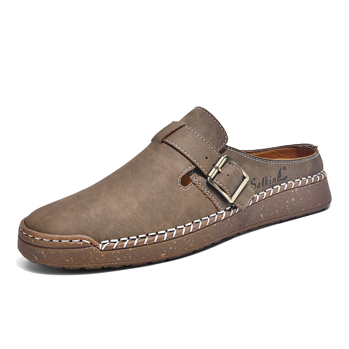 Herren Komfortable Clogs mit verstellbarem Riemen R&B